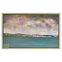 Brighton from Worthing 7 Seascape - Acrylics on Canvas