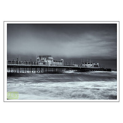 27 December 2020.  Stormy seas batters Worthing Seafront