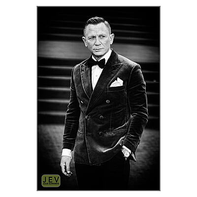 Julie Edwards Monochrome Show 2021 - Daniel Craig