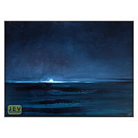 Moonrise - Oils on MDF Panel Moonrise - Oils on MDF Panel